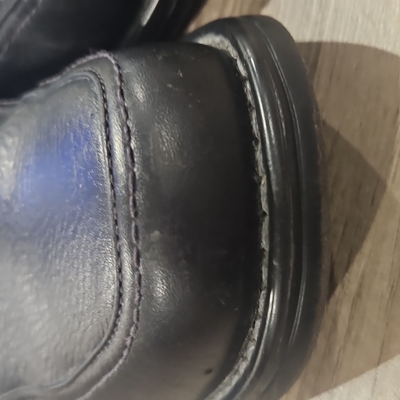 Rockport Men's Black Leather Slip-On Shoes size 10 - Picture 10 of 13